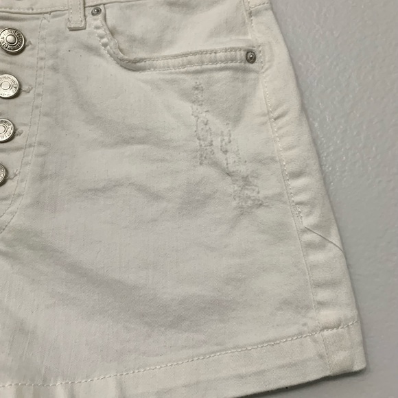 Forever 21 High Rise Denim Shorts Sz 26 - Picture 2 of 7